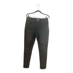 LEVI'S STRAUSS & CO Women’s Size 32 Black 721 High Rise Skinny  Jeans Denim